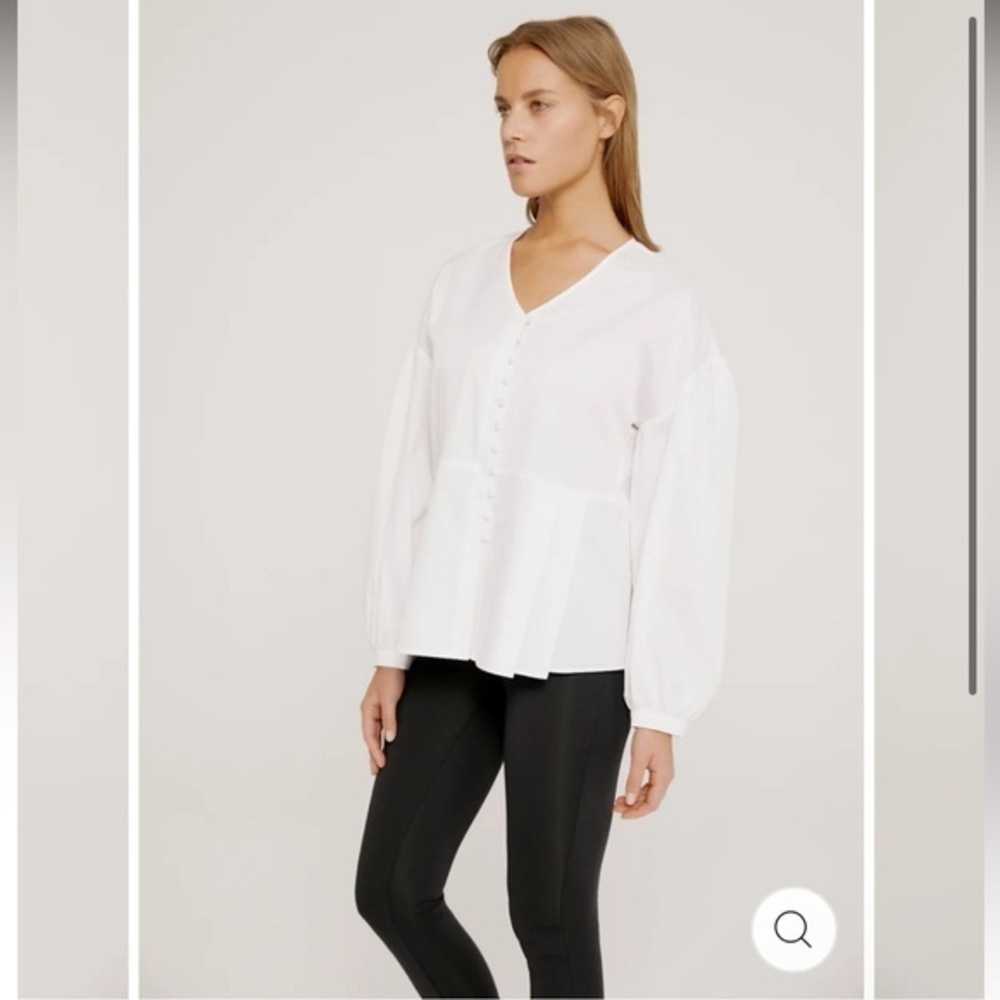 NWT - Harshman - 100% Cotton Billie Blouse - S